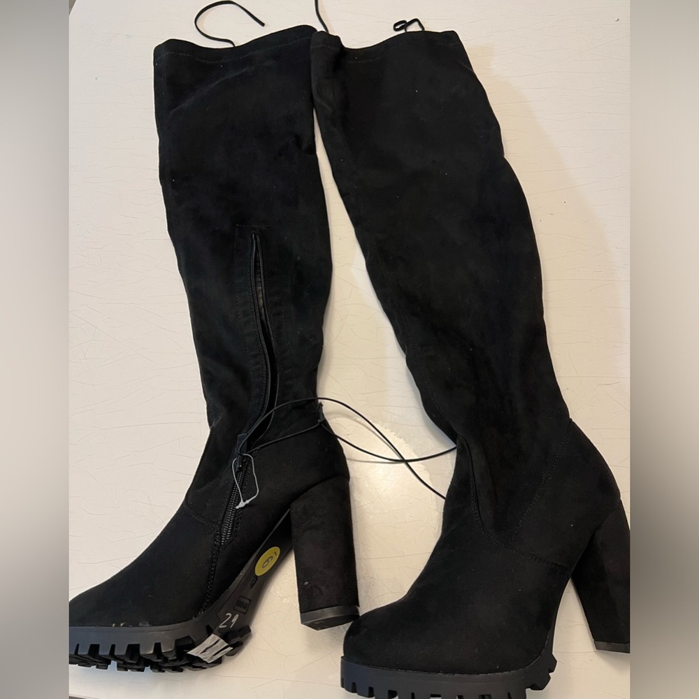 Top moda over-the-knee boots
